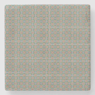Moroccan Zellige Pattern Geometric Coaster Stenunderlägg