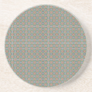 Moroccan Zellige Pattern Geometric Coaster Underlägg