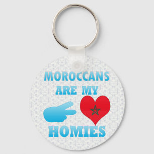 Moroccans är min Homies Nyckelring