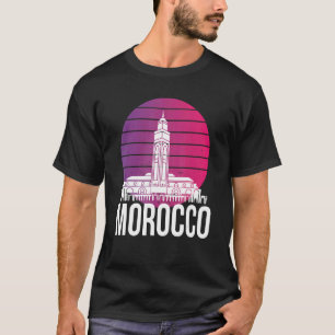 Moroccans City Marocko Skyline Afrika Gibraltar ti T Shirt