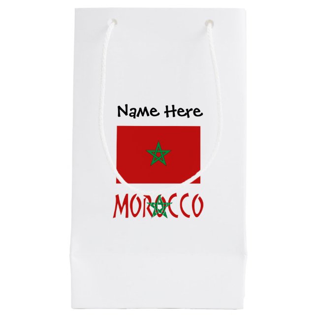 Morocco and Moroccan Flag with Your Name (Framsidan)