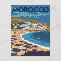 Morocco Coastal Town