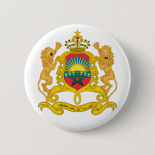 Morocco emblem knapp