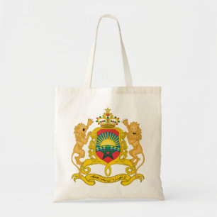 Morocco emblem tygkasse