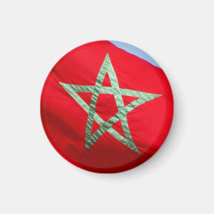 Morocco flagga magnet