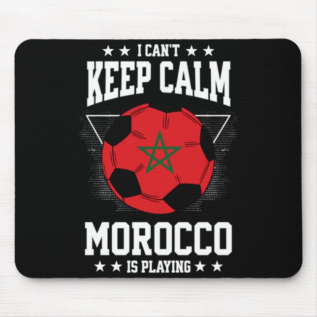 Morocco Football Jersey 2022 Flag Funny Soccer Lov Musmatta (Framsidan)