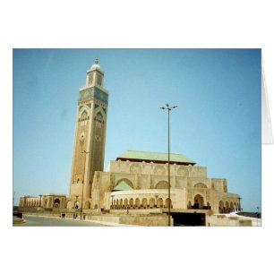 morocco hassan hälsningskort
