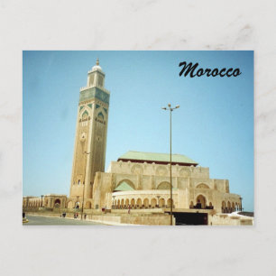 morocco hassan vykort