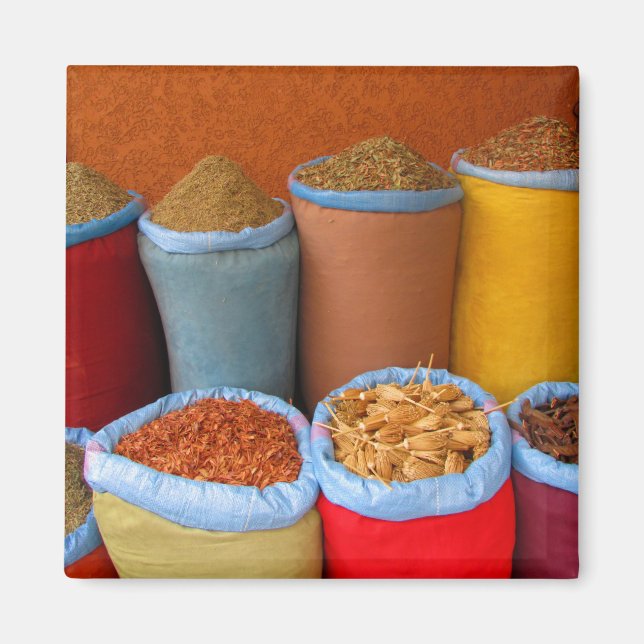 Morocco spices magnet (Framsidan)