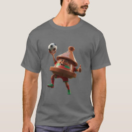 Morocco Tagine Soccer Mascot T-Shirt - Group C