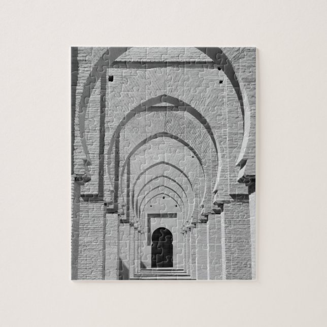 MOROCCO, Tizi, N, Test Pass Road, TIN MAL: Pussel (Vertikal)