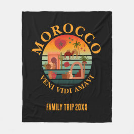 MOROCCO Veni Vidi Amavi Group Vacation Family Fleecefilt