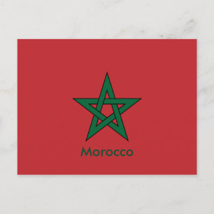 morocco vykort