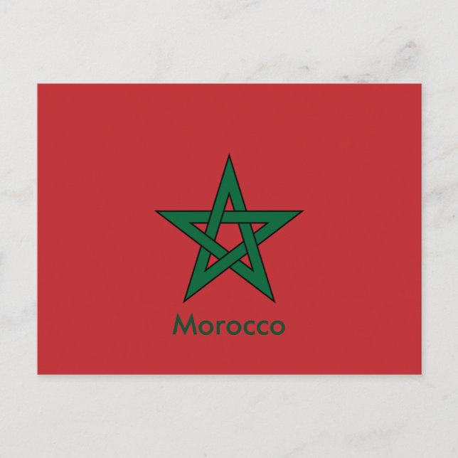 morocco vykort (Framsida)