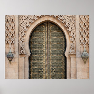 Moroccon door poster