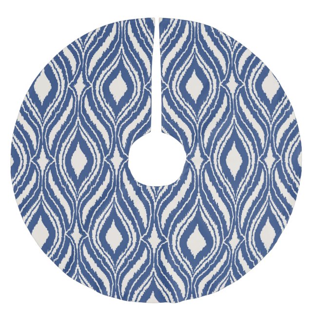 Morockansk damm, abstrakt sömlös mönster. julgransmatta borstad polyester (Framsidan)