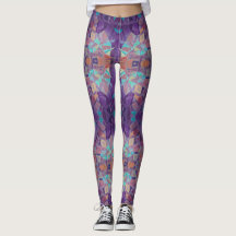 Morockansk rödfärgad lila turkos geometrisk konst