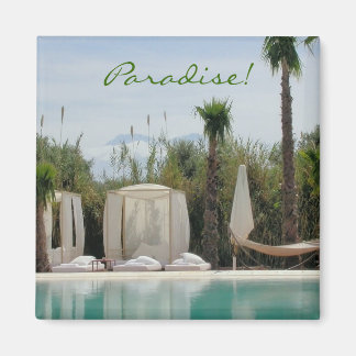 morokanskt paradis magnet