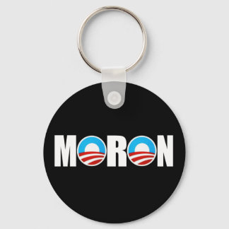 Moron Obama,anti Obama Nyckelring