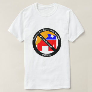 Moroner styr Amerika T Shirt