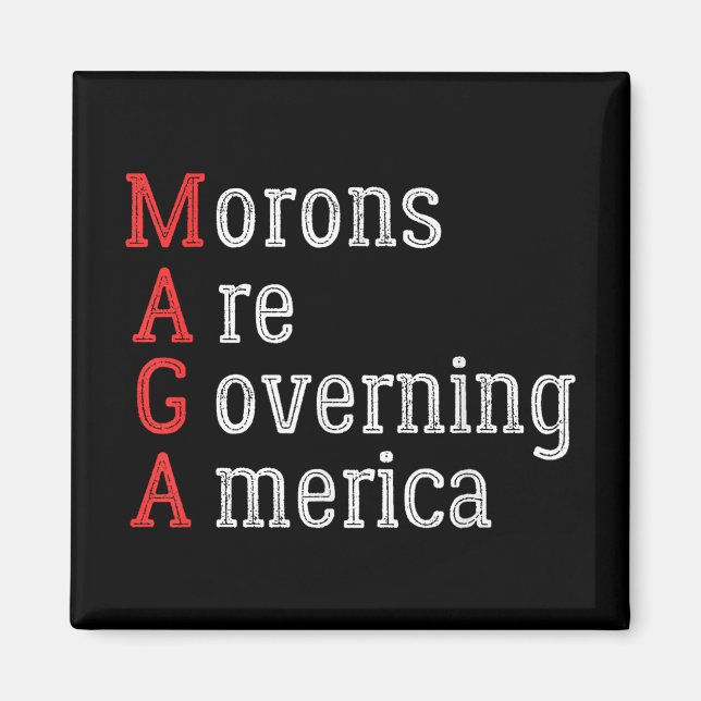 Moroner styr USA:s antitrumpeter Magnet (Framsidan)