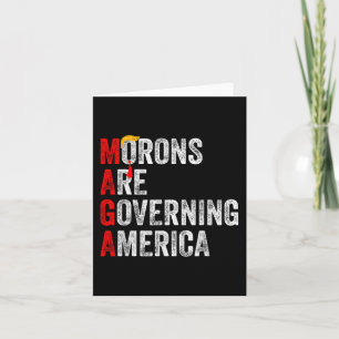 Moronerna regerar Amerika 2024 Kort