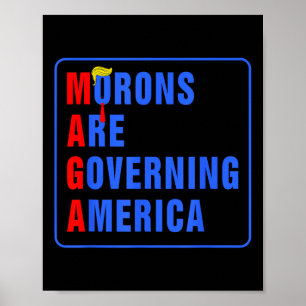 Moronerna regerar Amerika 2024 Poster