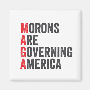 Moronerna styr Amerika 4 juli Magnet
