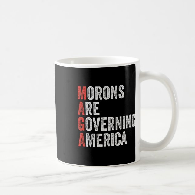 Moronerna styr USA:s antitrumppolitik Kaffemugg (Höger)