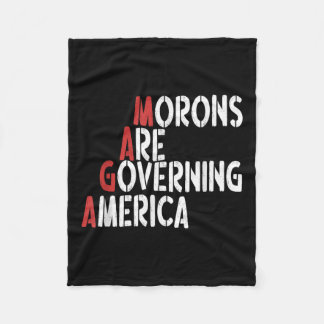 Morons styr Amerika-lustiga Tee Fleecefilt