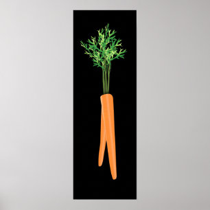 Morot, fetstil och modern Poster i köket