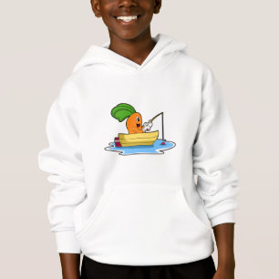 Morot i båtar vid fiske med fiskstav t shirt