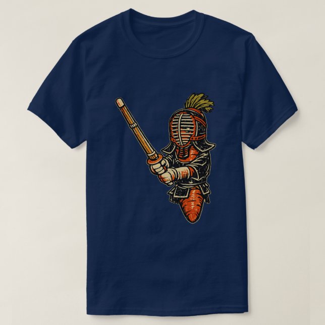 Morot Kendo — Rollig Grönsakssport T Shirt (Design framsida)