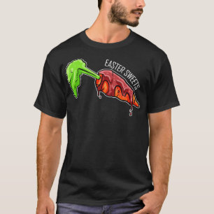 Morot med topping Vitamins som slungats in som Pås T Shirt