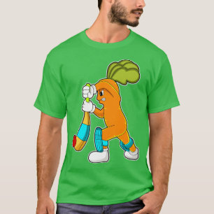 Morot på Cricket med Cricket fladdermus T Shirt