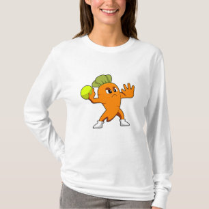 Morot på Handball-spelare med Handball T Shirt