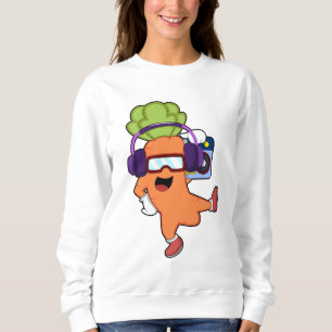 Morot på Music med hörlurar T Shirt