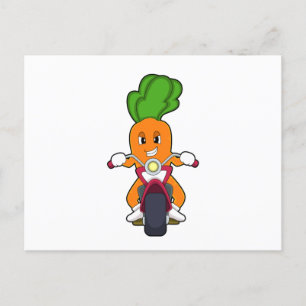 Morot som Biker med Motorcykel.PNG Vykort