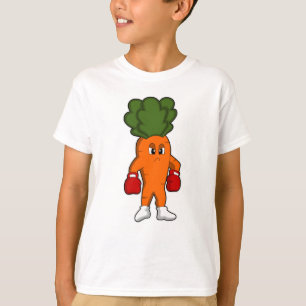 Morot som boxare med boxningshandskor t shirt