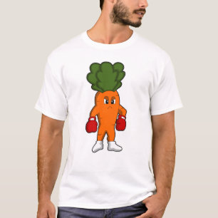 Morot som Boxer med Boxinghandskar T Shirt