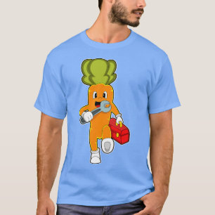 Morot som mekanisk med verktygslåda t shirt