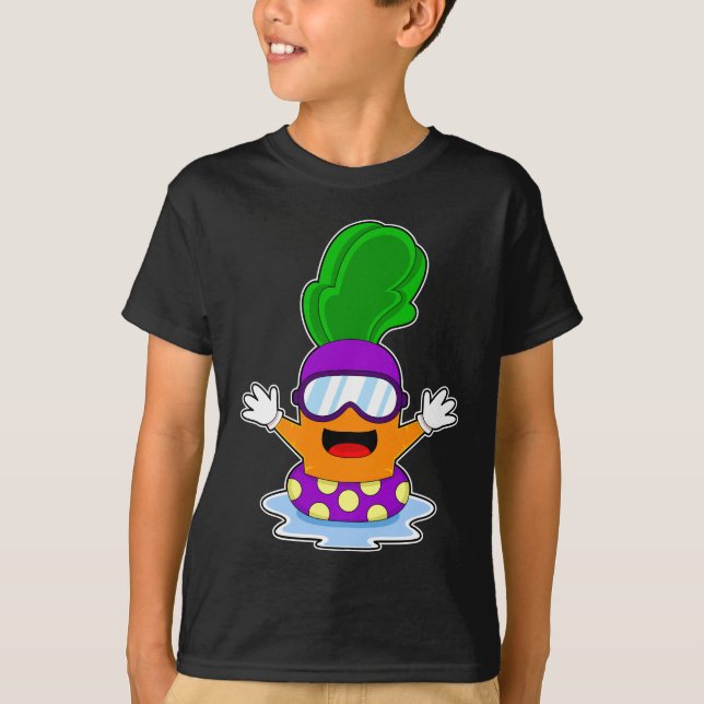 Morot Swimming Swimming goggel T Shirt (Framsida)