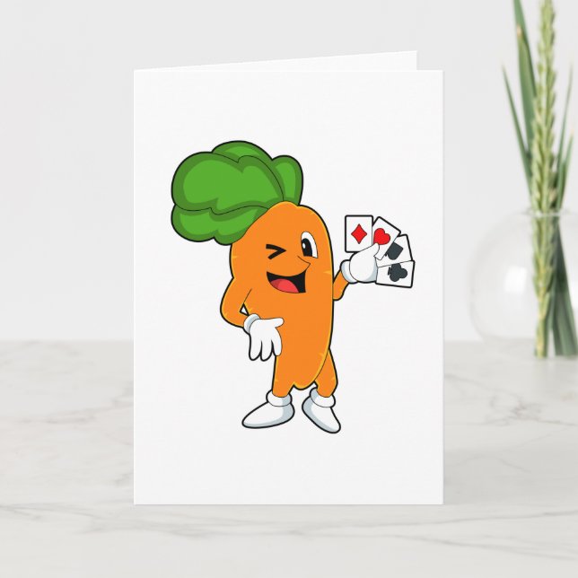 Morot vid Poker med Pokerkort Kort (Framsida)