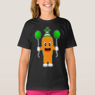 Morots födelsedagsballonger t shirt