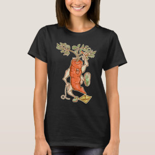 Morotsbekämpning Fruny Vegetabilisk T Shirt