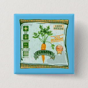 Morotsfrön som odlar veggiger knapp