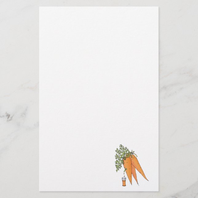 morotsjuice brevpapper (Framsida)