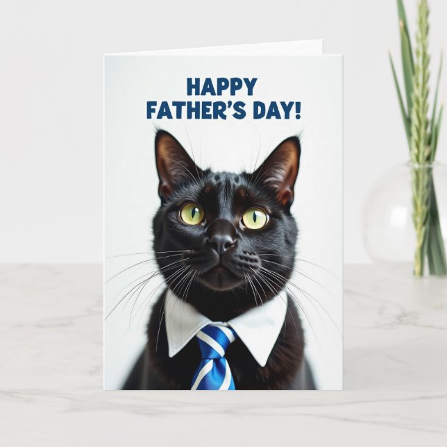 Morotsmustasch Pappa Glad Dag Kort (Framsida)