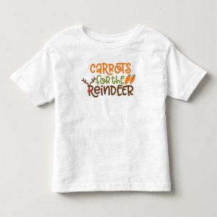 Morötter för renjulen Småbarn T-Shirt
