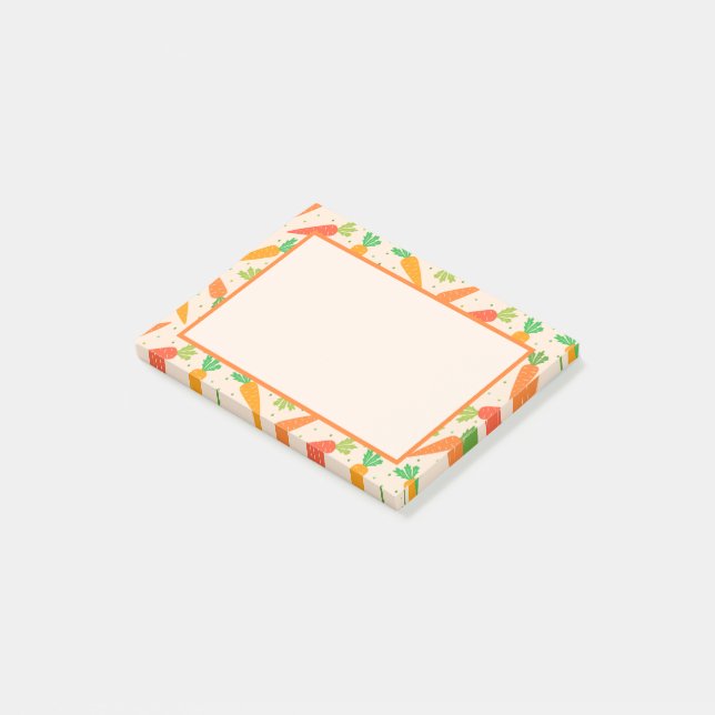 Morötter Post-it Block (Vinklad)